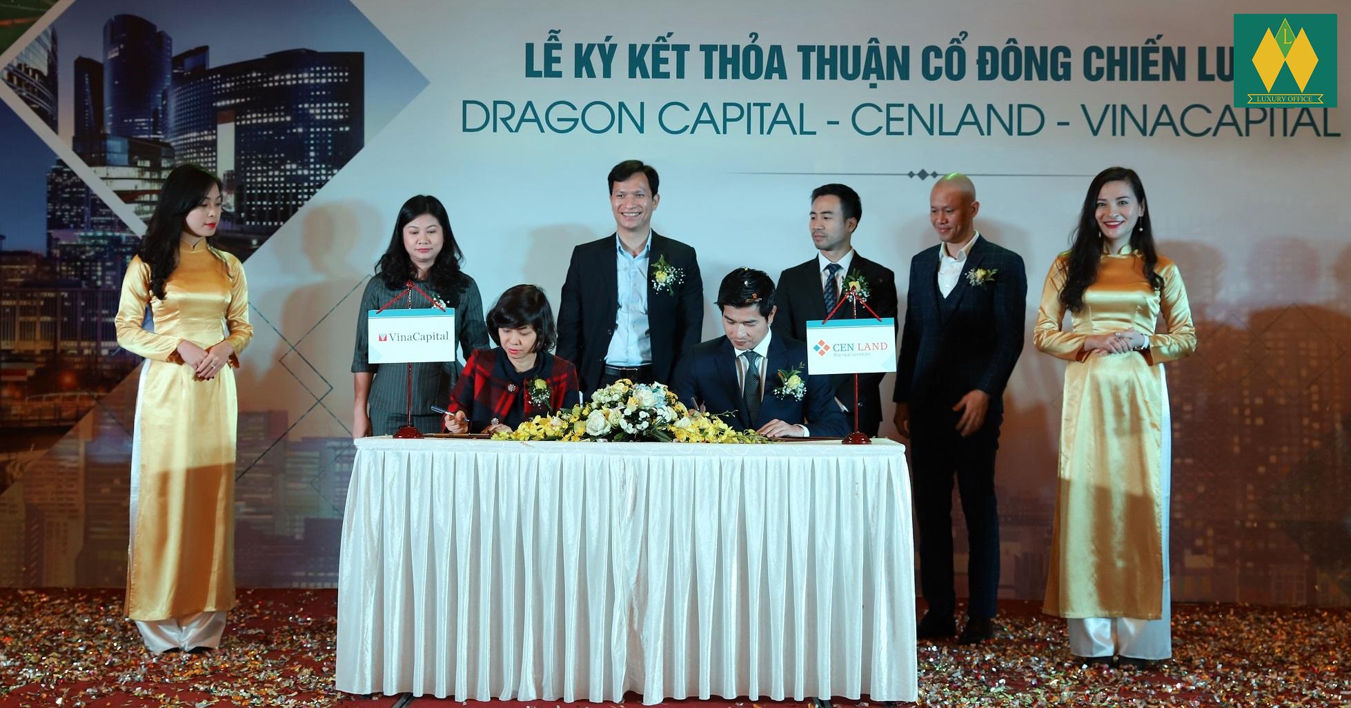Dragon Capital và Vina Capital mua 25% vốn của CENLAND