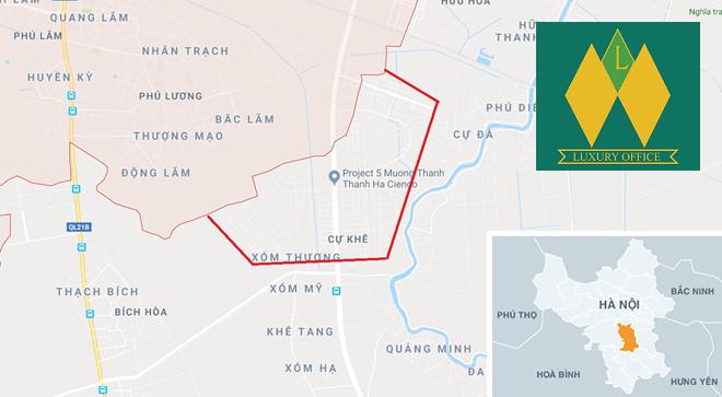 Hà Nội: Chuyển Khu đô thị Thanh Hà về quận Hà Đông